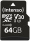 Intenso 3433490 - microSDXC Professional - 64 GB - Class 10 - Zwart