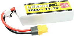 LemonRC LiPo accupack 11.1 V 1600 mAh Aantal cellen: 3 35 C Softcase XT60