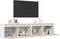 vidaXL - Wandkasten - 2 - st - 80x30x35 - cm - massief - grenenhout - wit