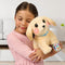 Little Live Pets - Ouchies Puppy Cooper - Interactieve knuffel met 50 geluiden - bruin