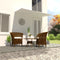 vidaXL - Luifel - uittrekbaar - 250x150 - cm - crème