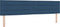 vidaXL - Hoofdbord - Lijnen - Ontwerp - Blauw - 200 - cm - Stof