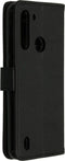 iMoshion Hoesje Geschikt voor Motorola Moto G8 Power Lite Hoesje Met Pasjeshouder - iMoshion Luxe Bookcase - Zwart