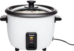 Tristar RK-6117 - Rijstkoker 0.6L - 3 porties - Droogkookbeveiliging warmhoudfunctie - Wit