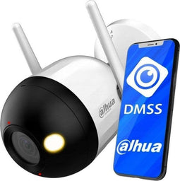 Dahua IPC-HFW1239DQ-PV-STW - IP-Camera TIOC - 2MP Full HD IR - Wit