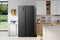 HISENSE MS91558FC Side-by-Side Koelkast 544 Liter Zwart Energieklasse C