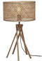 GOOD&MOJO Tafellamp Java - Bamboe Zwart - Ø32x56cm - Modern
