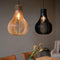 Atmooz - Hanglamp Zita M - E27 - Hout - Rond - Kleur Naturel - Woonkamer / Slaapkamer / Eetkamer - Plafondlamp - Hoogte 190cm