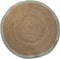 DKD Home Decor - Tapijt - Scandi Jute 150 x 150 cm - Groen Lichtbruin