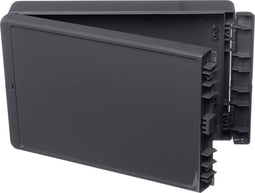 Bopla Bocube B 261706 PC-V0-7024 96016324 Outdoorbehuizing 170 x 271 x 60 Polycarbonaat (V0) Grafietgrijs (RAL 7024) 1