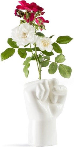 Fckvaas Wit / Fckvase White - Dutch Design vaas - Werkwaardig.
