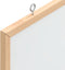 vidaXL - Magnetisch - whiteboard - met - massief - grenenhouten - frame - 40x40 - cm