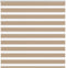 vidaXL - Zebra - Blind - 145x150 - cm - stofbreedte - 140,9 - cm - polyester - zandbruin