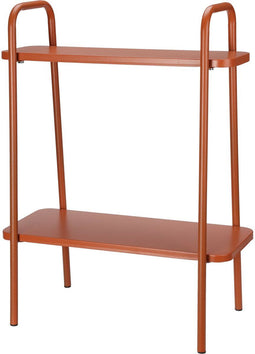 Pro Garden Plantenrek/plantentafel - terracotta - metaal - 50 x 26 x 66 cm - binnen en buiten