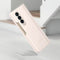 Samsung Galaxy Z Fold4 - Slim Standing Cover - Zachte silicone - Sand