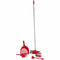 Dirt Devil Reinig & Opberg Kit - 6 Stuks Schoonmaakset - Handvat met zachte grip - Rood met grijs