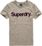 Superdry Classic Flock Dames T-shirt - Maat L