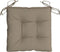 vidaXL - Stoelkussens - 4 - st - 40x40x7 - cm - oxford - stof - taupe