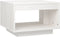 vidaXL - Salontafel - 50x50x33,5 - cm - massief - grenenhout - wit