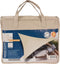 ProGarden Schaduwdoek driehoek 3,6x3,6x3,6 m crèmekleurig