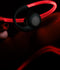 Boompods Sportpods Vision - Draadloze Sportoordopjes - Lichtgevend - Rood