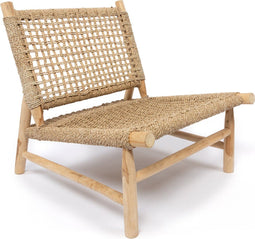 Bazar Bizar de Island Sisal loungestoel | Fauteuil rotan / sisal | Naturel | 70 x 85 x 80 cm