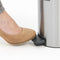 Brabantia NewIcon Prullenbak - 3 liter - Matt Steel