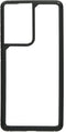 Mobiparts Rugged Clear Case - Samsung Galaxy S21 Ultra - Shockproof TPU - Zwart