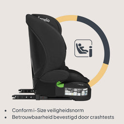 Autostoel ISOFIX voor Kind & Baby (1.5 tot 12 jaar / 76-150 cm / 9-36 kg / Groep 1 2 3) Nieuwste Veiligheidsnorm Groeit mee Breed zit- en rugdeel Zijbescherming 10-standen Hoofdsteun Wasbare Bekleding Autostoeltje Lionelo Billy i-Size