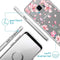 iMoshion Hoesje Geschikt voor Samsung Galaxy S9 Hoesje Siliconen - iMoshion Design hoesje - Roze / Transparant / Blossom Watercolor