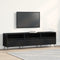 vidaXL - TV-meubel - Zwart - 150x30x44,5 - cm - Bewerkt - hout