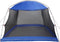 vidaXL - Camping - Muggennet - met - Deur - Blauw - voor - 5 - Personen - - - Waterdicht