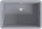 vidaXL - Waskuip - 59x41x75 - cm - hars - grijs
