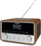 Technisat DIGITRADIO 586 - DAB+/FM/Internetradio met CD-speler en Bluetooth - Walnoot/zilver