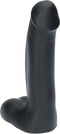Ylva & Dite - Icarus - Realistische Siliconen dildo met ballen - Handgemaakt - Made in Holland - Zwart
