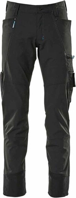 MASCOT Ultimate Stretch - Werkbroek - Lichtgewicht waterafstotend zwart 46 (L76)