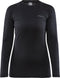 Craft Core Warm Baselayer - Thermoset Dames - Regular fit - Zwart - Maat XL