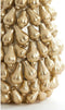 Light&living Vaas deco 26,5x27x33 cm GARLIC goud