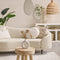 D - Light & Living - Schaal BABUR - Ø50x9cm - Grijs - Set van 2