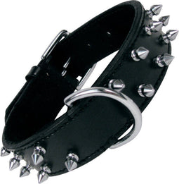 Dog collar Gloria Black Spikes (55 cm)