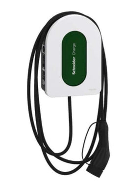 Schneider Electric EVH5A11N2C5 - Oplaadstation elektrische voertuigen - Groen Wit Muur