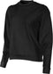 Reece Studio Round Neck Sweat Top - Sporttrui Dames - Ronde hals - Zwart - Maat XS