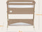 Lionelo Thomi Plus 5in1 - Meegroeibed Co Sleeper Babybed Baby Box Peuterbed Bank - 7 hoogtes - 2x matrassen T25 - Verstelbare Poten - Ademend & Afritsbare Zijkant - Opbergmand - Wielen - Wasbare Bekleding - tot 100 kg - Beige Karamel