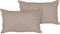 SASSAFRAS - Set van 2 kussens - Lichtbruin - 30 x 45 cm - Linnen