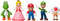Super Mario Mini Action Figure Multi-Pack (5 figures)