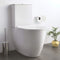 Strakke moderne toiletrolhouder zonder Boren - Toiletrolhouder Zelfklevend - 304 RVS voor Badkamer - Chromen Afwerking - Geen verzendkosten