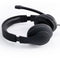 Hama HS-P200 - PC-Office-headset - Beweegbare microfoonarm en mute-knop - Zwart