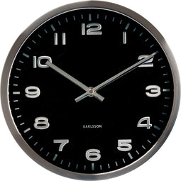 Karlsson Mini Maxie Klok - Zwart