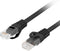 Lanberg - Cat6 UTP Ethernet-netwerkkabel 2 m zwart PCU6-10CU-0200-BK