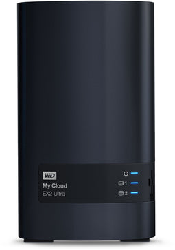 WD My Cloud EX2 Ultra - Persoonlijke Cloud opslag - 2x 3.5" bays - SATA-600 - Raid-modi 0 1 JBOD